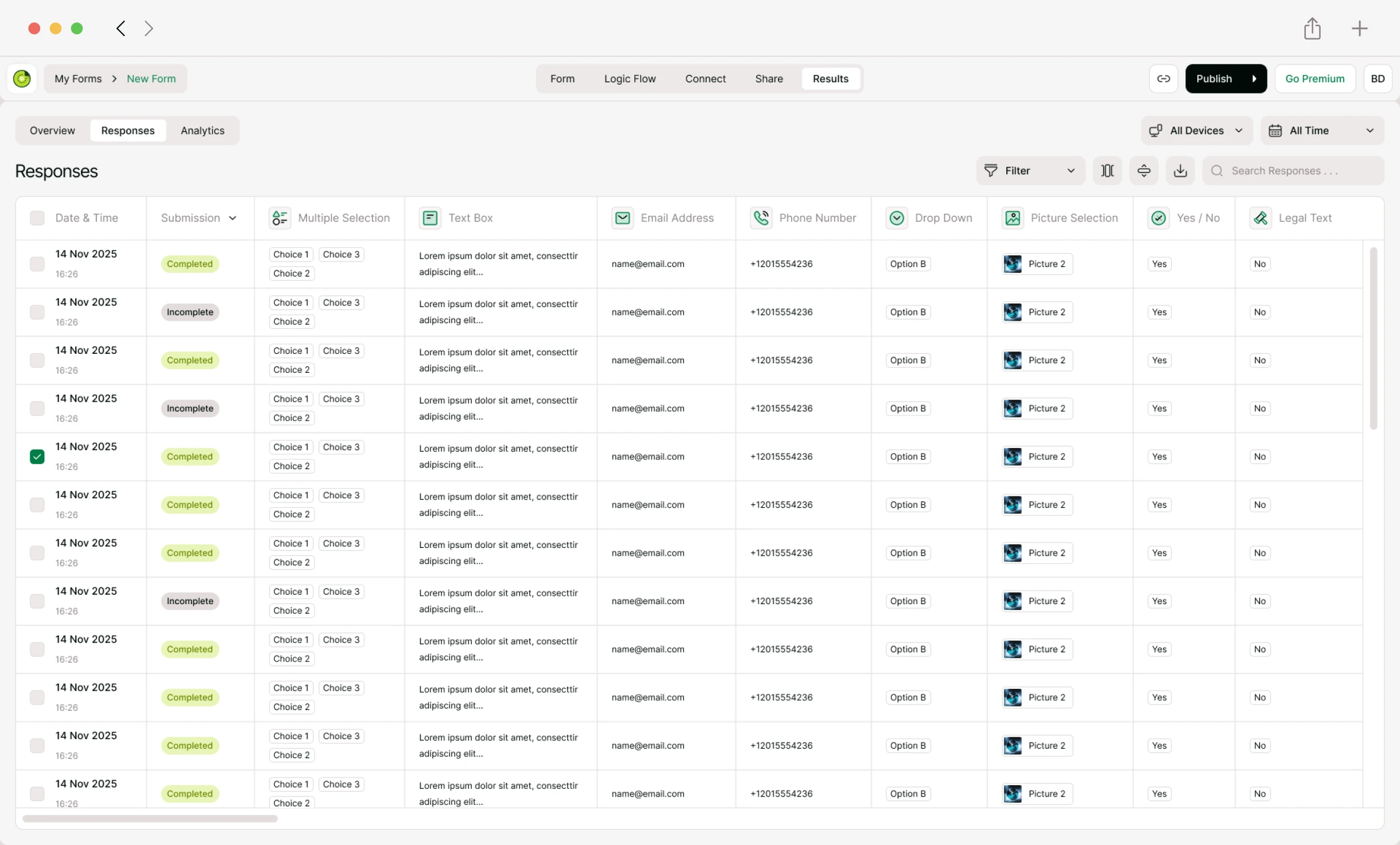 form editor ui