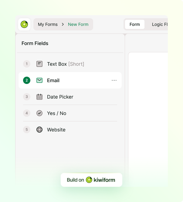 form fields image